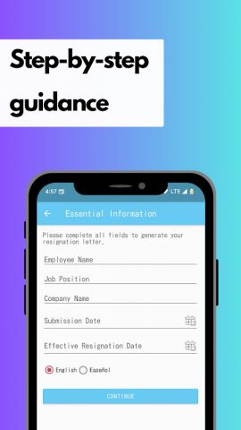 Resignation letter maker для Android — скриншот 2