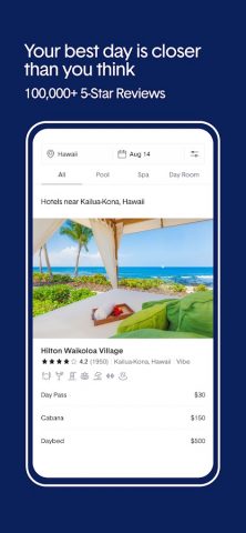 ResortPass для Android — скриншот 3
