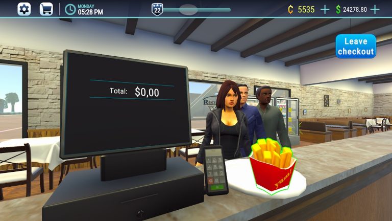 Restaurant Simulator 3D Bar — скриншот 4