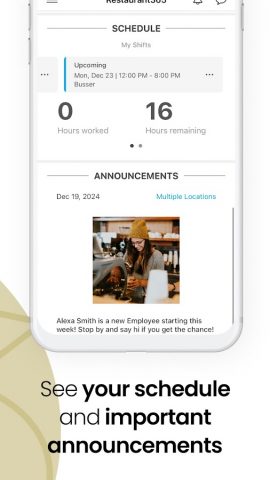 Restaurant365 для Android — скриншот 5