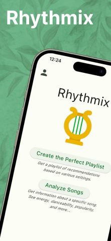 Rhythmix — Playlist Maker для Android — скриншот 1