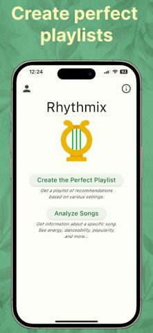 Rhythmix — Playlist Maker для Android — скриншот 3