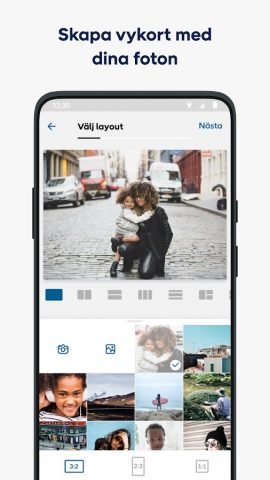 Riktiga Vykort для Android — скриншот 2
