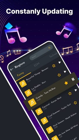 Ringtones Music — Ringtone App для Android — скриншот 1