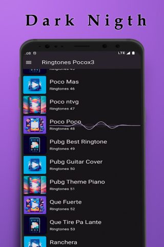 Рингтоны Poco Х3 для Android — скриншот 4