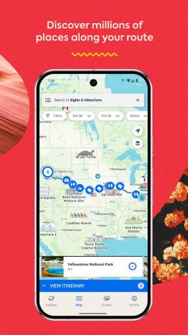 Roadtrippers — Trip Planner для Android — скриншот 3