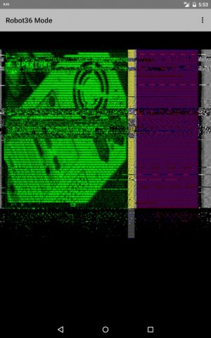 Robot36 — SSTV Image Decoder для Android — скриншот 4