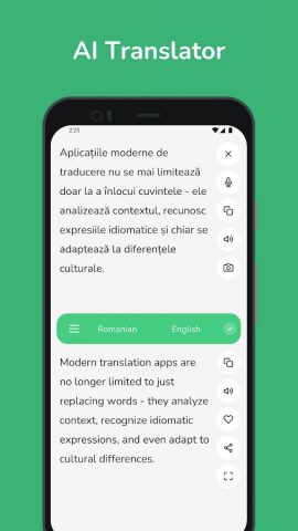 Romanian — English Translator для Android — скриншот 1