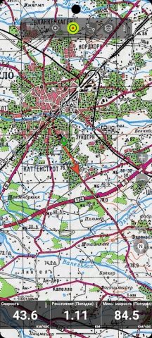 Российские топо карты PRO для Android — скриншот 2