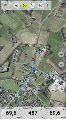 Российские топо карты PRO для Android — скриншот 4