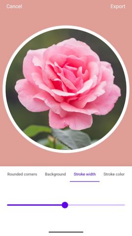 Round Photo Maker для Android — скриншот 5