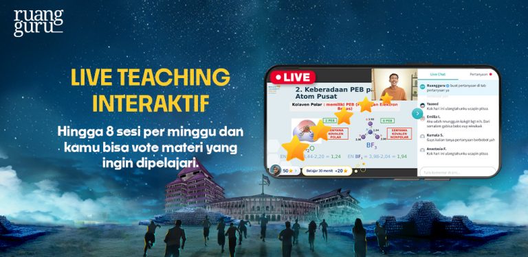 Ruangguru: Bimbel SD SMP SMA для Android — скриншот 1