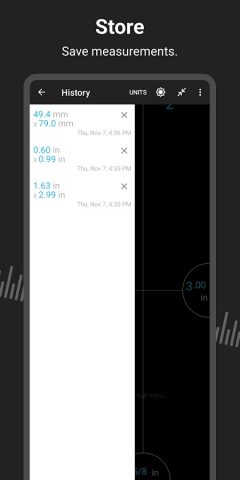 Ruler для Android — скриншот 4