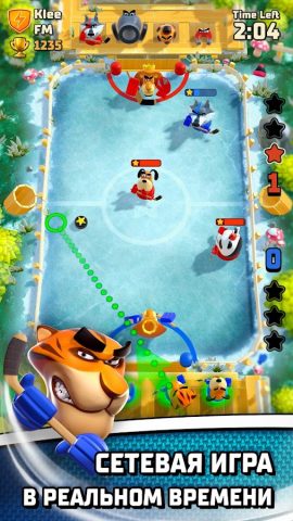 Rumble Hockey для Android — скриншот 1