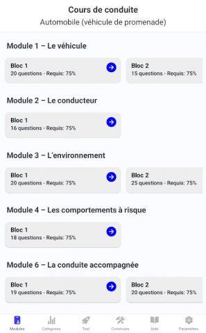 SAAQ Test для Android — скриншот 2