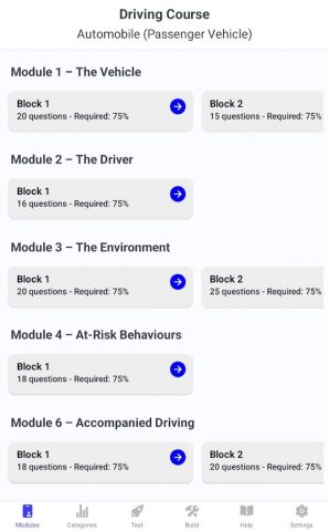 SAAQ Test для Android — скриншот 3