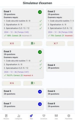 SAAQ Test для Android — скриншот 4
