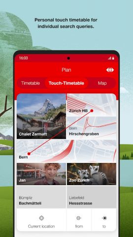 SBB Mobile для Android — скриншот 2