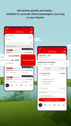 SBB Mobile для Android — скриншот 3
