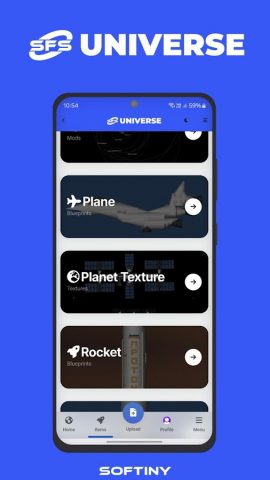 SFS UNIVERSE для Android — скриншот 3