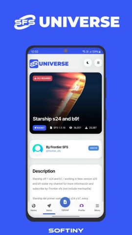 SFS UNIVERSE для Android — скриншот 5