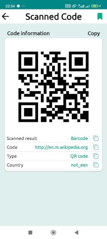 Штрих Код Сканер для Android — скриншот 3