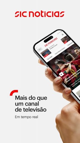 SIC Notícias для Android — скриншот 1