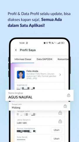 SIMPKB для Android — скриншот 2