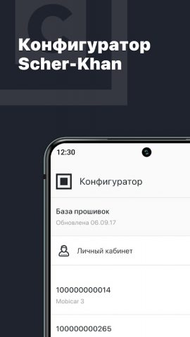 SK Config для Android — скриншот 1
