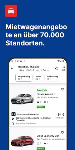 SWOODOO: Flüge, Hotels & Autos для Android — скриншот 4