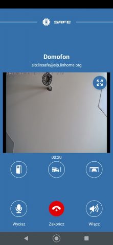 SafeHome — SIP cloud app для Android — скриншот 2