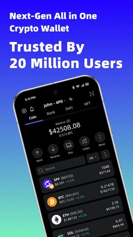 SafePal: Crypto Wallet BTC NFT для Android — скриншот 1