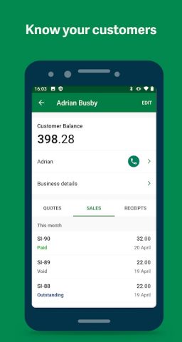 Sage — Accounting для Android — скриншот 5