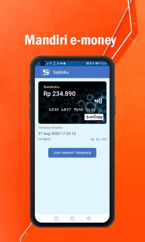 SaldoKu: Saldo e-Money & Flazz для Android — скриншот 3