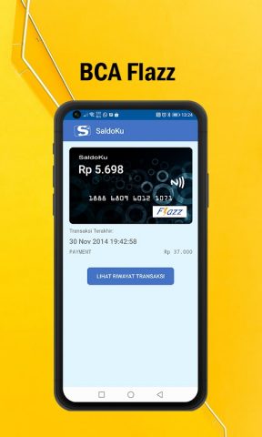 SaldoKu: Saldo e-Money & Flazz для Android — скриншот 4