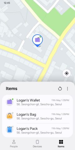 Samsung Find: Location Sharing для Android — скриншот 3