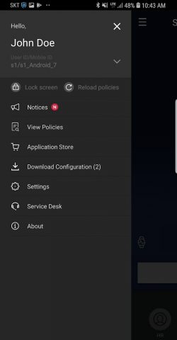 Samsung Knox Manage для Android — скриншот 4