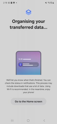 Samsung Smart Switch Mobile для Android — скриншот 5