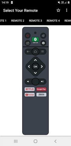 Sanyo TV Remote для Android — скриншот 5