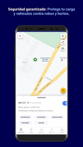 Satrack для Android — скриншот 4
