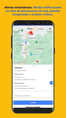 Satrack для Android — скриншот 5