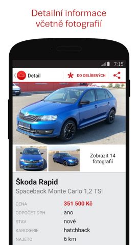 Sauto.cz для Android — скриншот 4