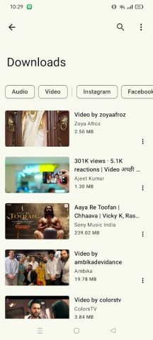 Save From Net Video Downloader для Android — скриншот 3