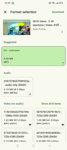 Save From Net Video Downloader для Android — скриншот 5
