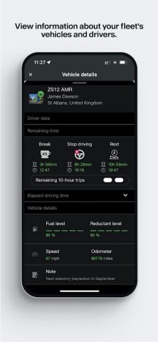 Scania Fleet для Android — скриншот 3
