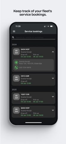 Scania Fleet для Android — скриншот 4