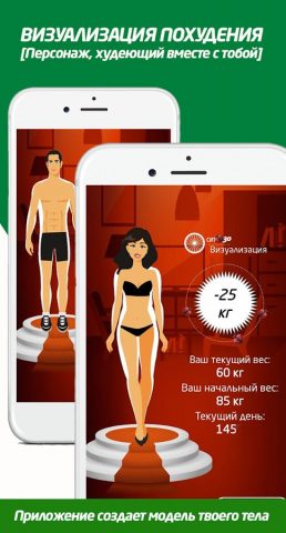 Счетчик калорий, план питания для Android — скриншот 4