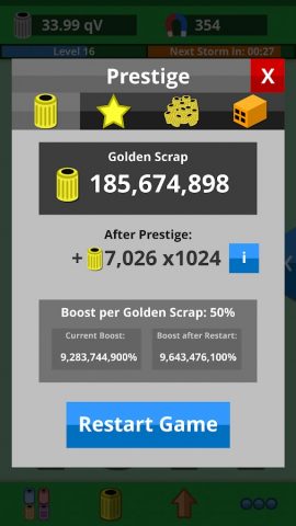 Scrap Clicker 2 для Android — скриншот 2