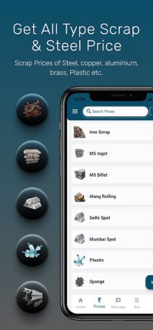 Scrap Market:Steel Scrap Price для Android — скриншот 3