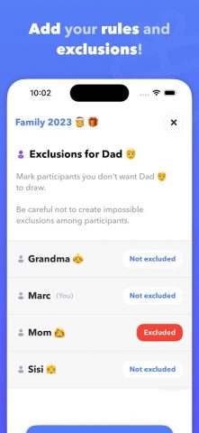 Secret Santa 22: Gift exchange для Android — скриншот 2
